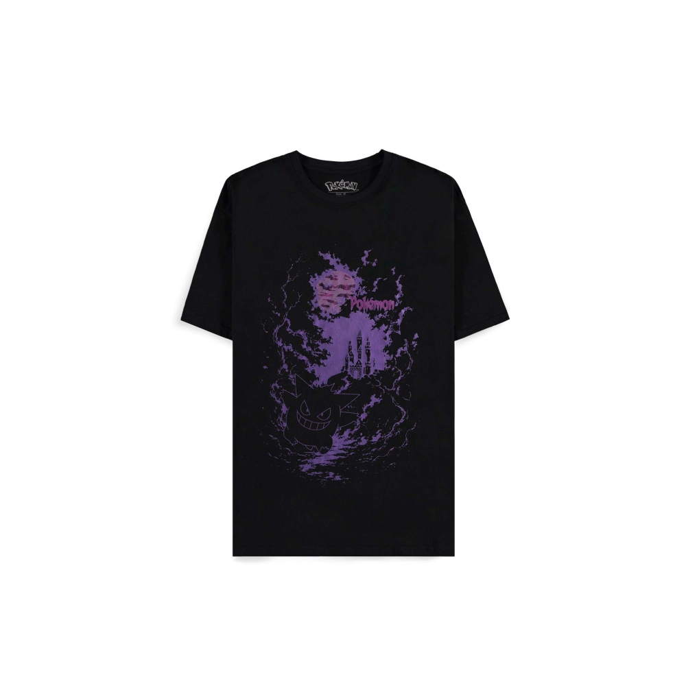 Pokémon - Halloween Gengar Unisex TShirt - Schwarz